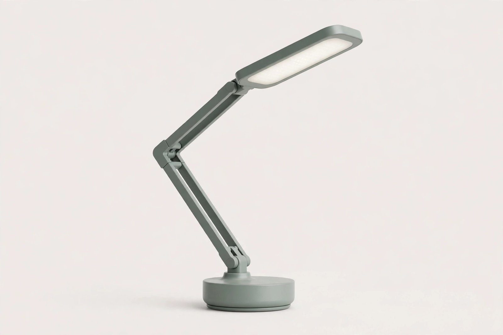 Compact adjustable LED desk lamp